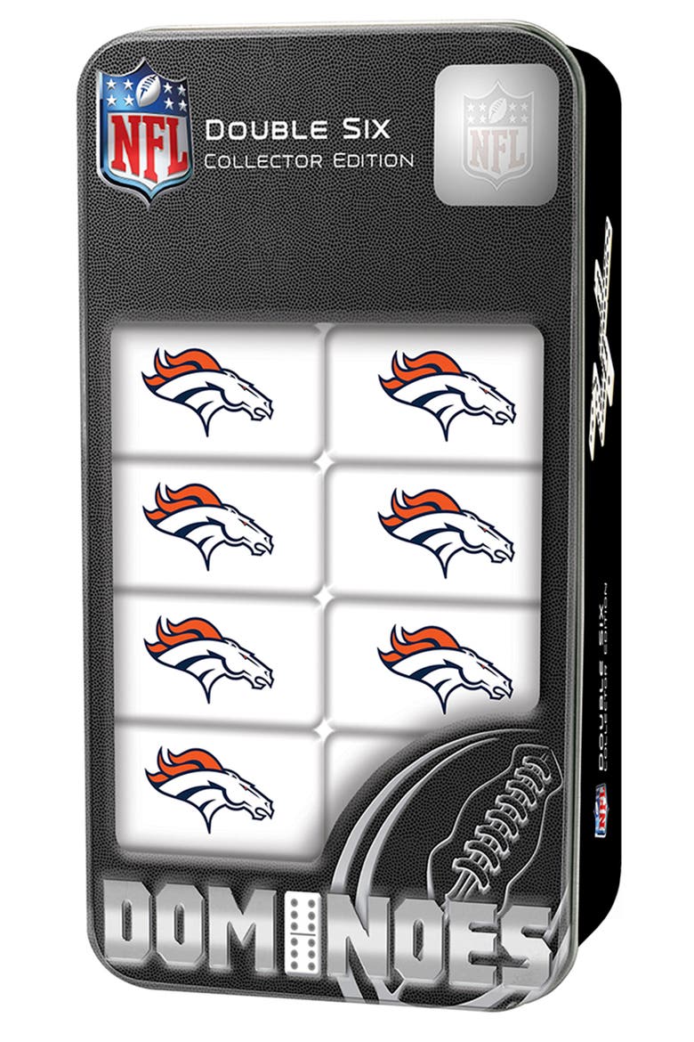 Denver Broncos Dominoes, Main, color, Multicolor