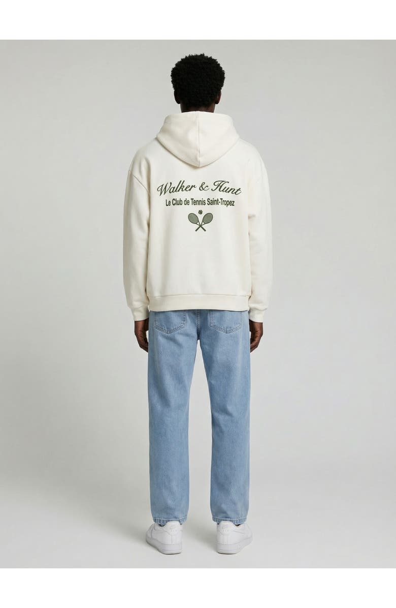 Walker & Hunt Relaxed Hoodie, Alternate, color, Cream