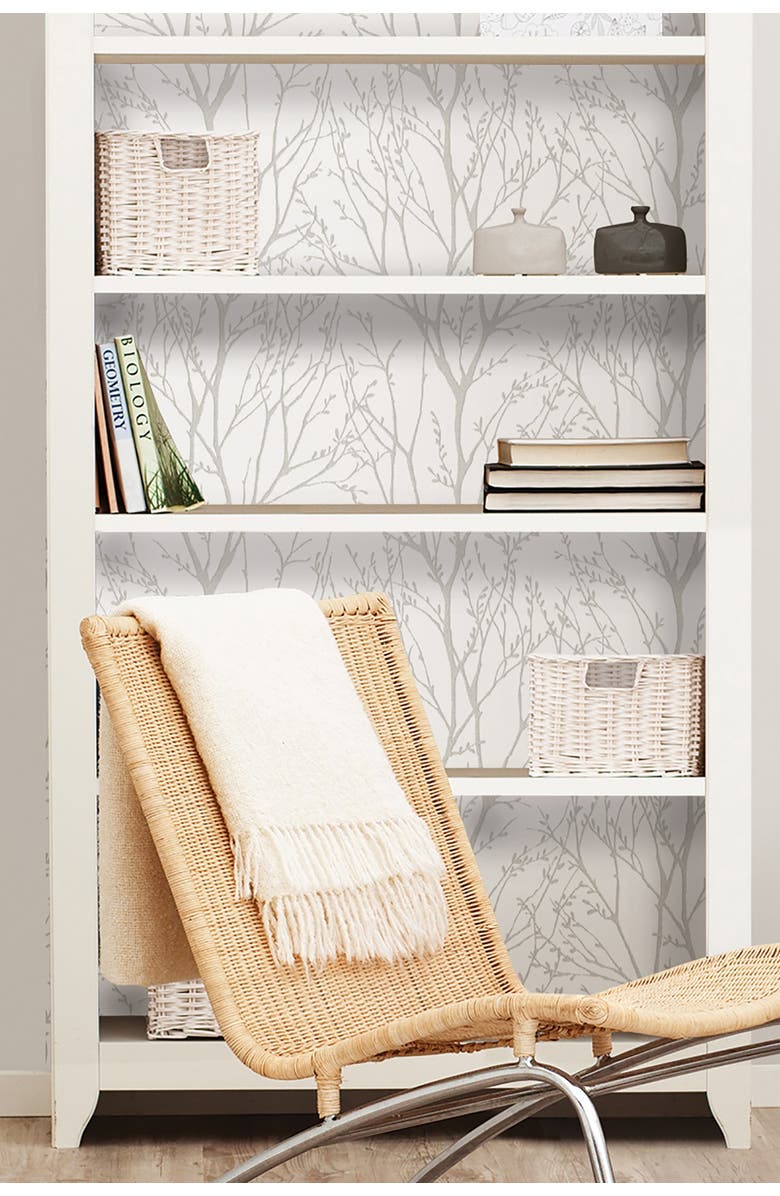 Wallpops Treetops Peel & Stick Wallpaper, Alternate, color,