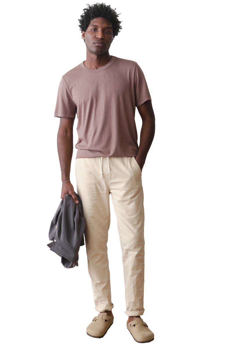 Marine Layer Signature Sea Change T-Shirt, Alternate, color, Coffee Quartz