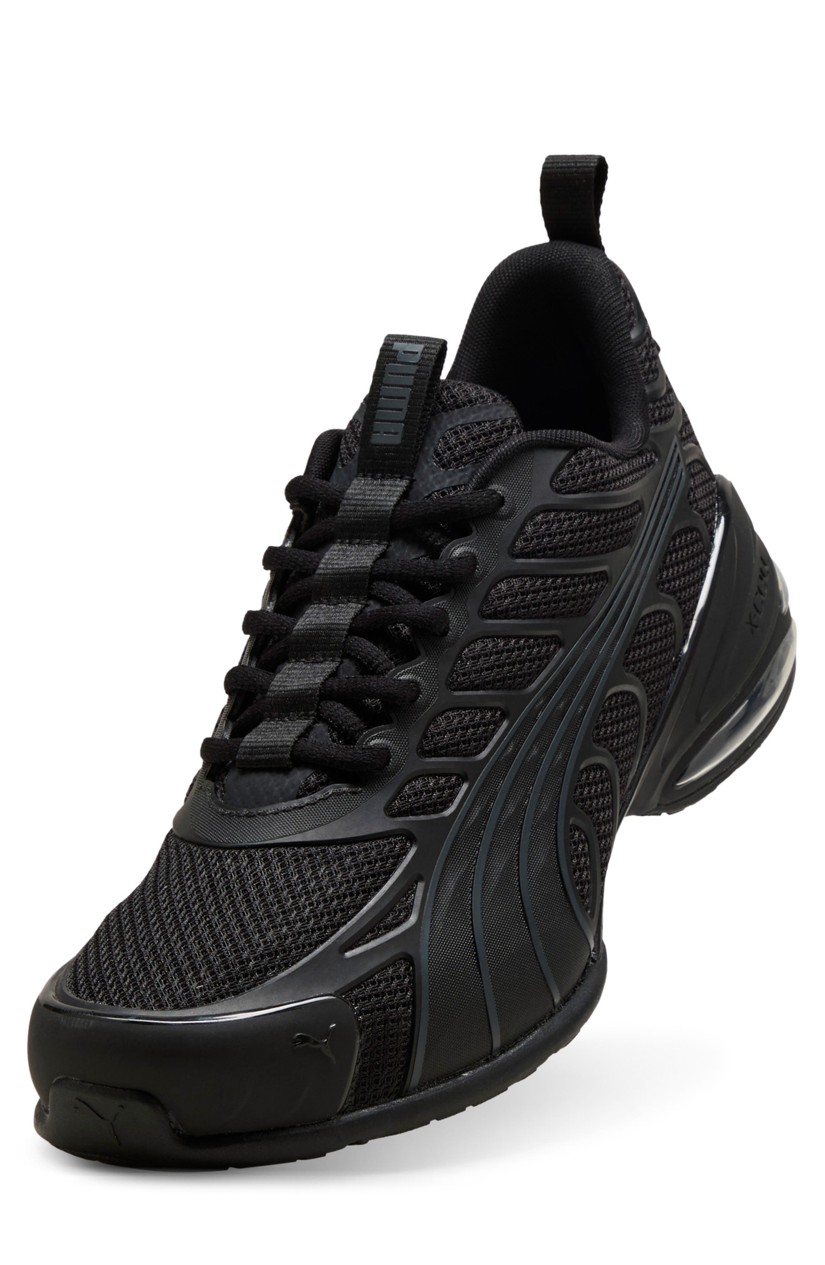 Voltra Running Shoe, Alternate, color, PUMA BLACK/ FLAT DARK GRAY