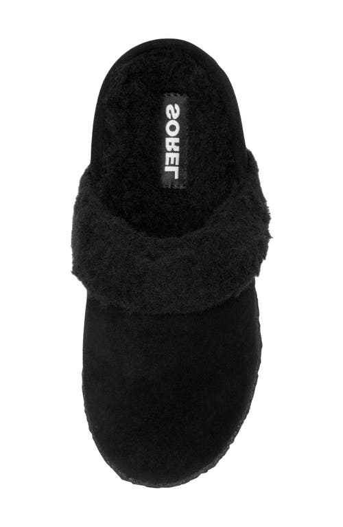 Sorel Kids' Nakiska Ii Faux Fur Slide Slipper In Multi