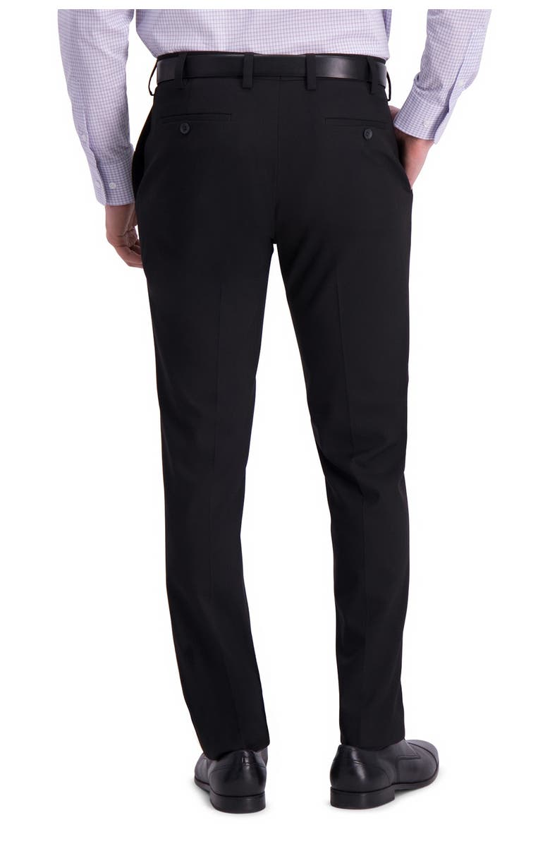 Louis Raphael Solid Flat Front Slim Fit Dress Pants, Alternate, color, 