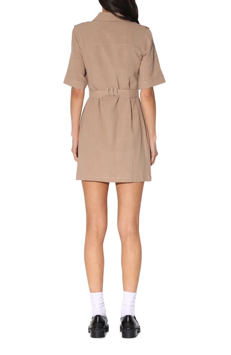 Walter Baker Kate Dress, Alternate, color, Straw