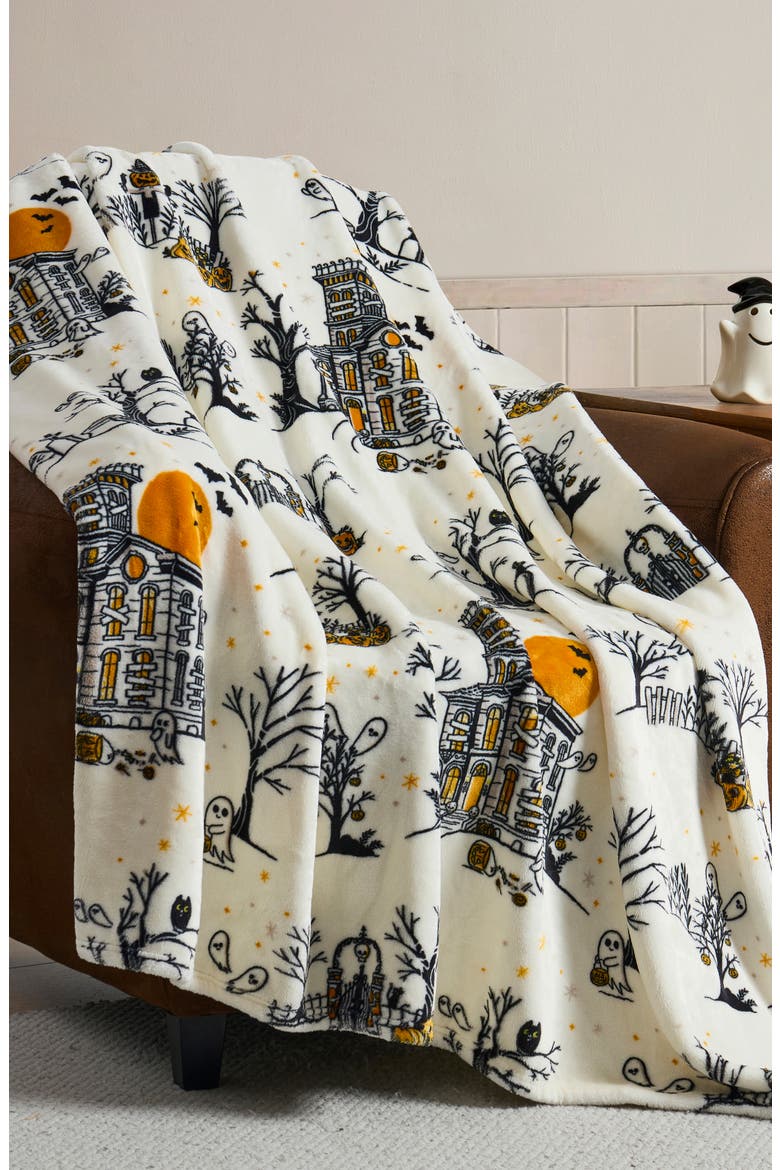 Farmhouse Throw Blanket, Alternate, color, NO COLOR