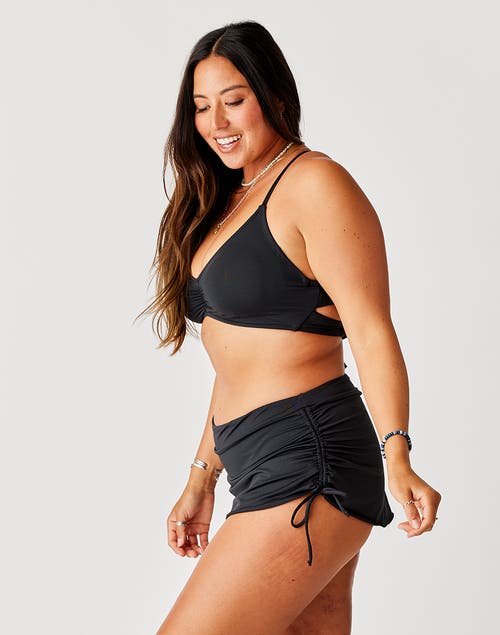 Carve Designs Hoku Swim Skirt In Black