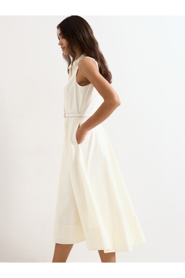 Ariane Shirt Dress, Alternate, color, Ivory