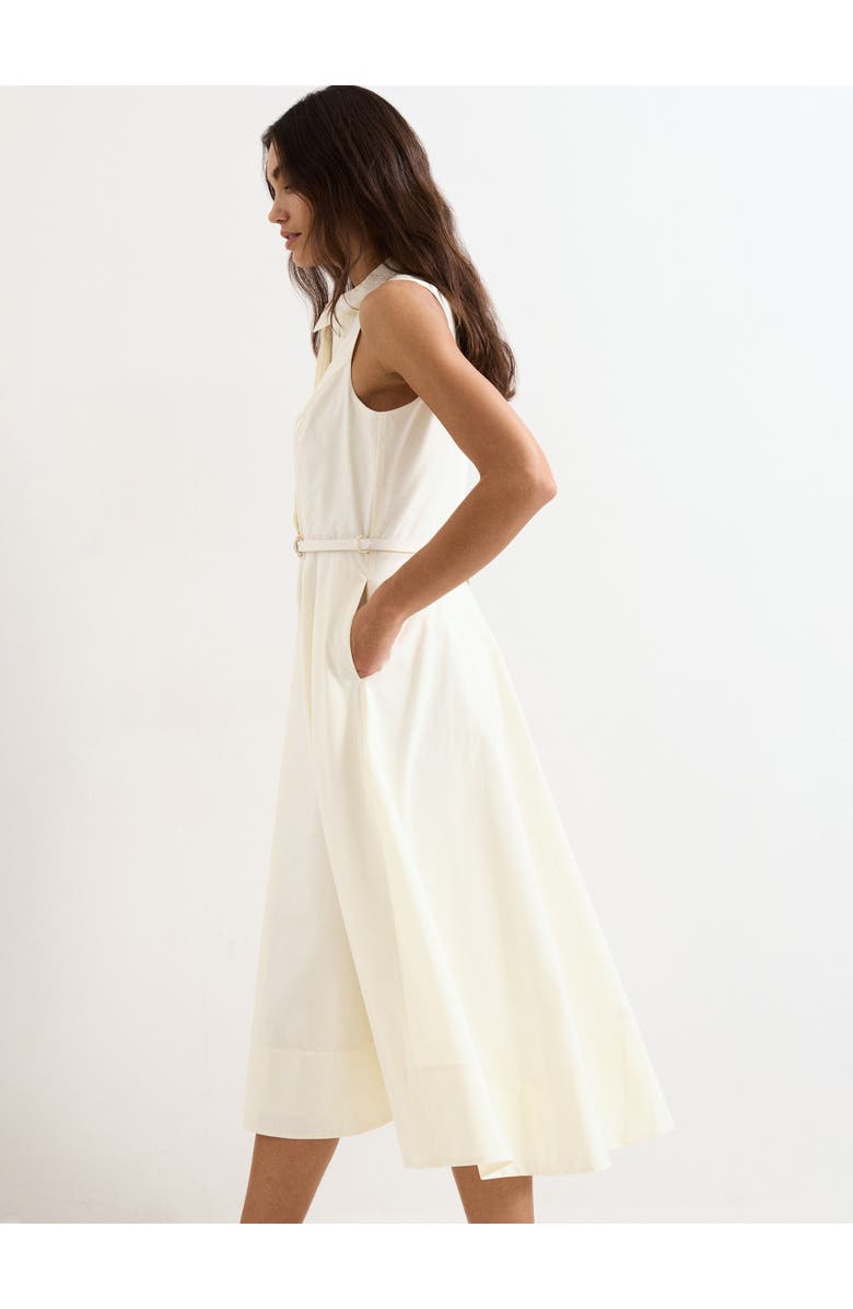 Phase Eight Ariane Shirt Dress, Alternate, color, Ivory