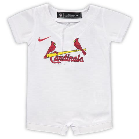 Newborn & Infant Nike White St. Louis Cardinals Official Jersey Romper