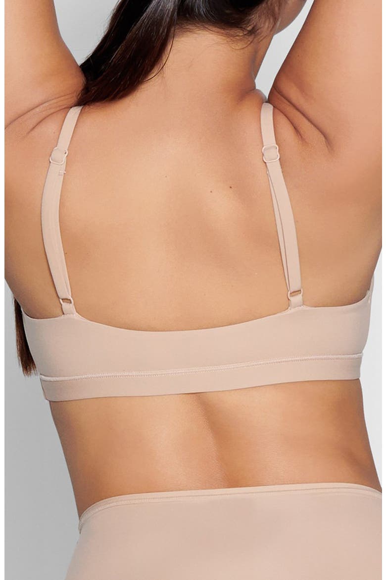Fits Everybody Scoop Bralette, Alternate, color, CLAY