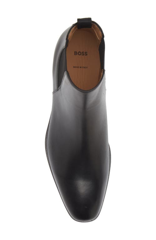 Hugo Boss Boss Lisbon Chelsea Boot In Black