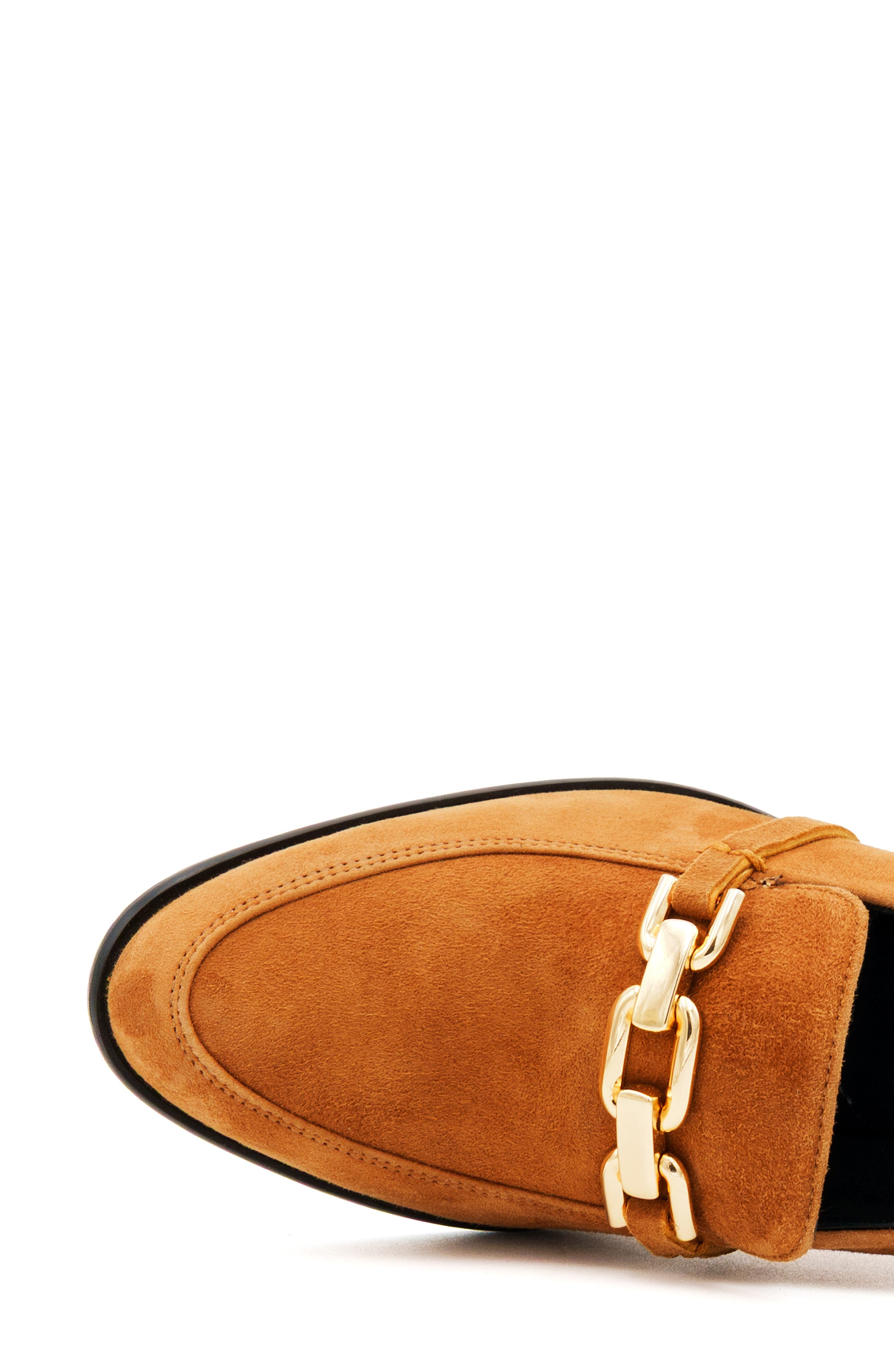Ligure Leather Loafer Pump, Alternate, color, WHISKY