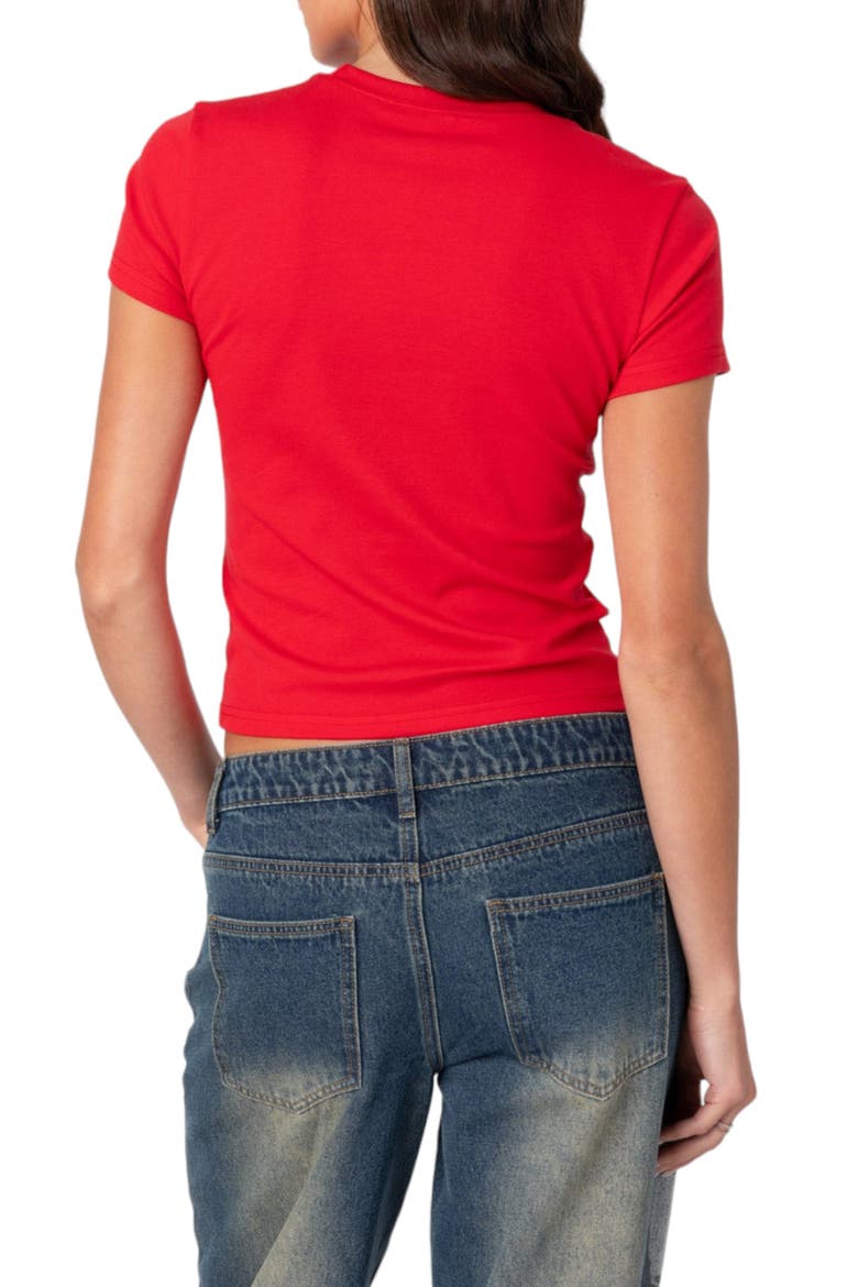 Nashville Cotton Graphic T-Shirt, Alternate, color, RED