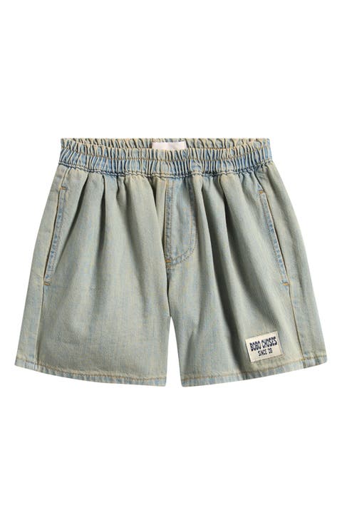 Kids' Organic Cotton Denim Shorts (Toddler, Little Kid & Big Kid)