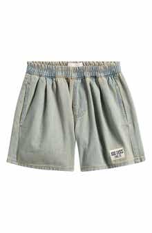Kids' Organic Cotton Denim Shorts