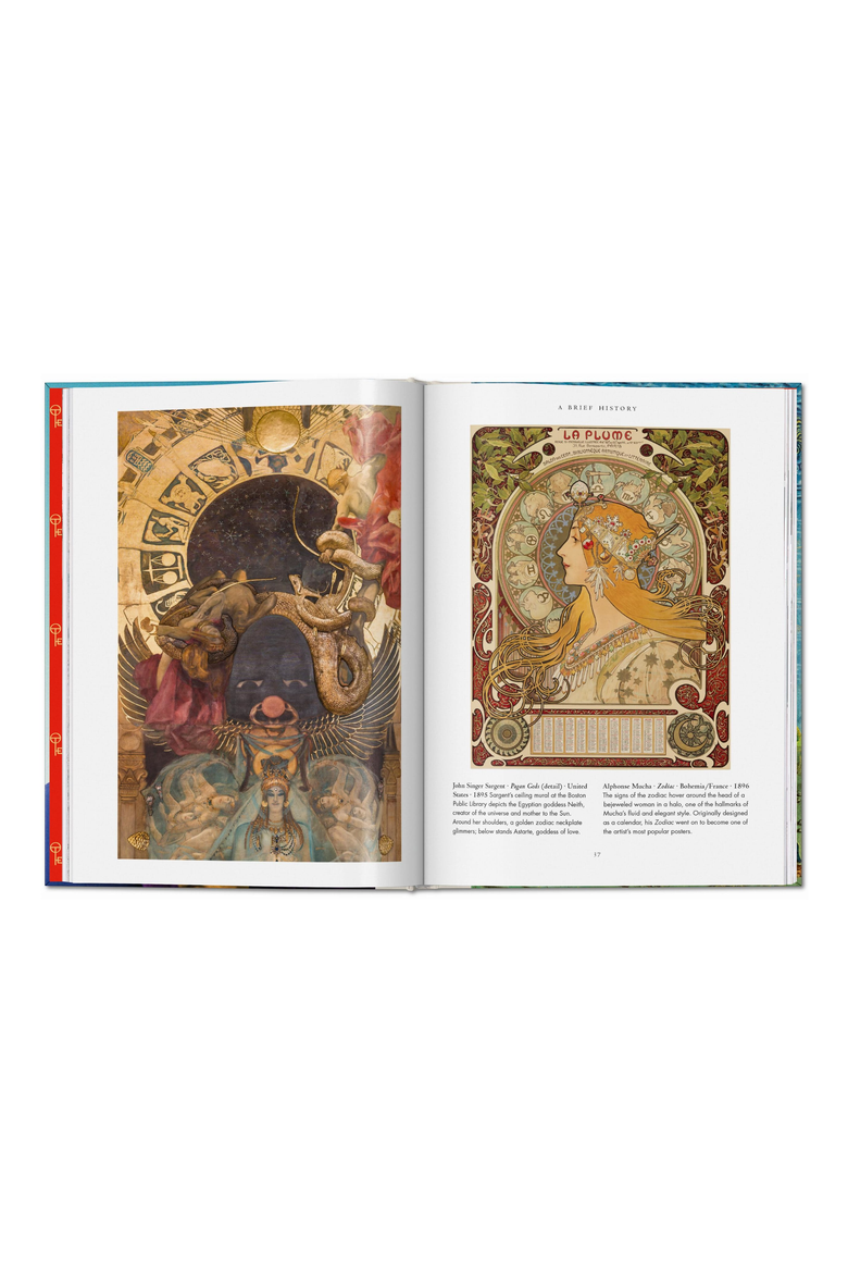 Astrology The Library of Esoterica Book, Alternate, color, Teal