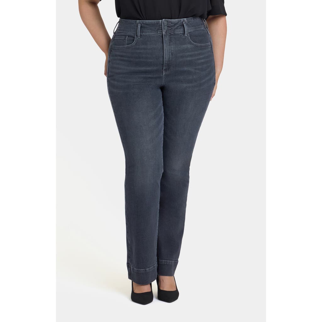 Nydj Barbara Hollywood High Waist Bootcut Jeans In Blue