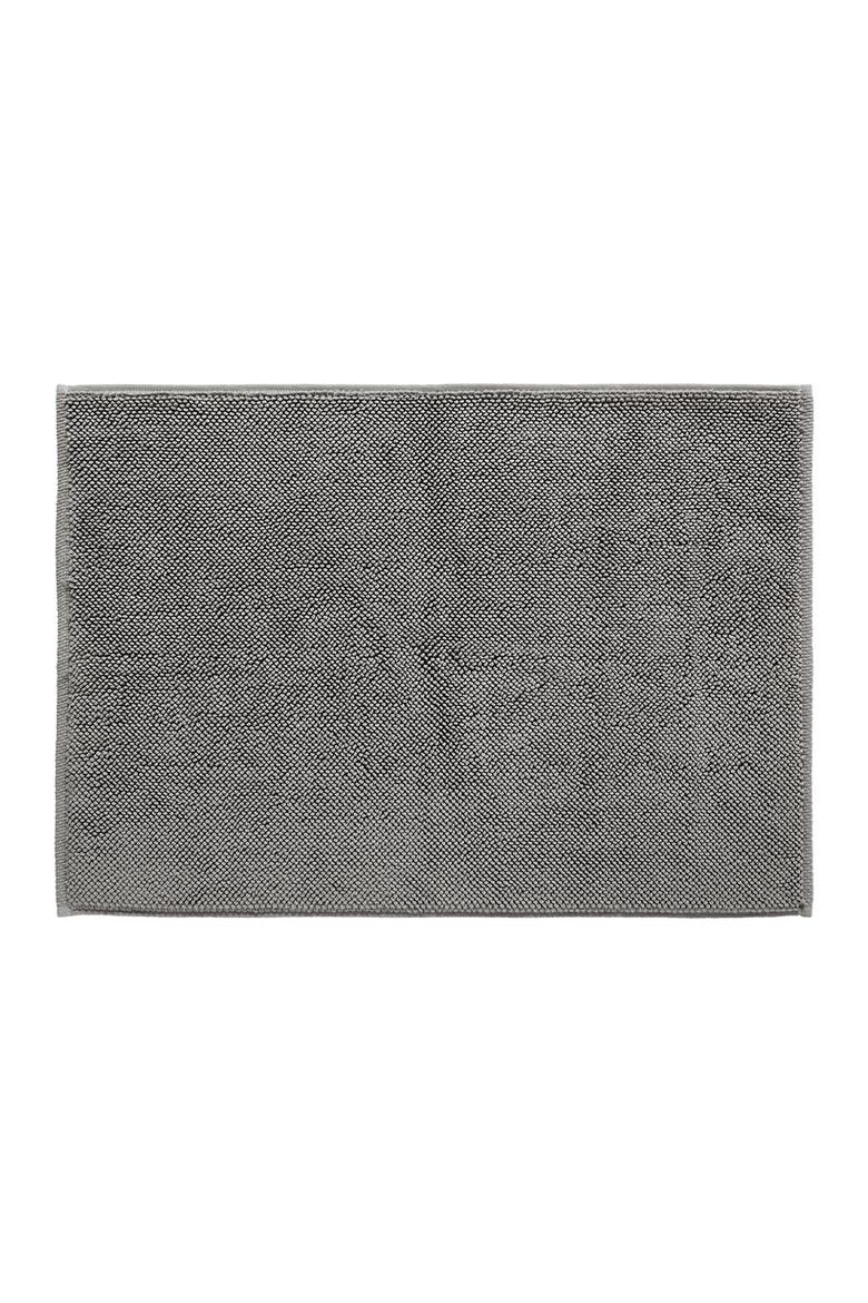 Turkish Cotton Reversible Bath Rug - Oatmeal, Alternate, color, GREY
