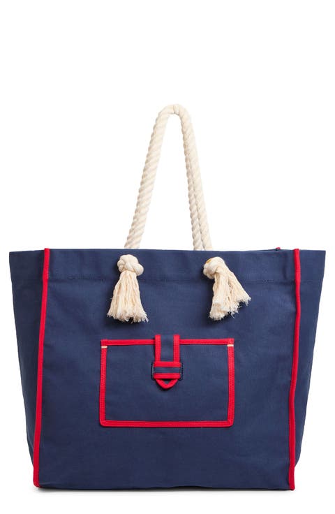 Beach Marine Canvas Tote