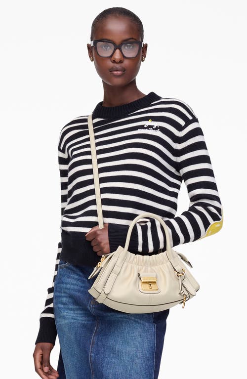 Marc Jacobs The Small Christina Leather Satchel Bag In White