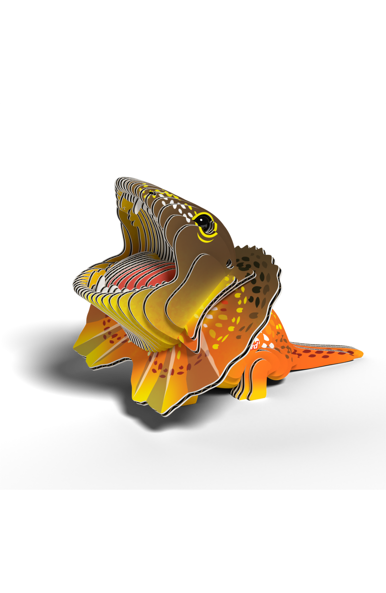 Eugy Puzzles Frilled Lizard 3D Puzzle, Alternate, color, NO COLOR
