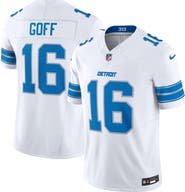 Nike Men's Nike Jared Goff White Detroit Lions Vapor F.U.S.E. Limited Jersey