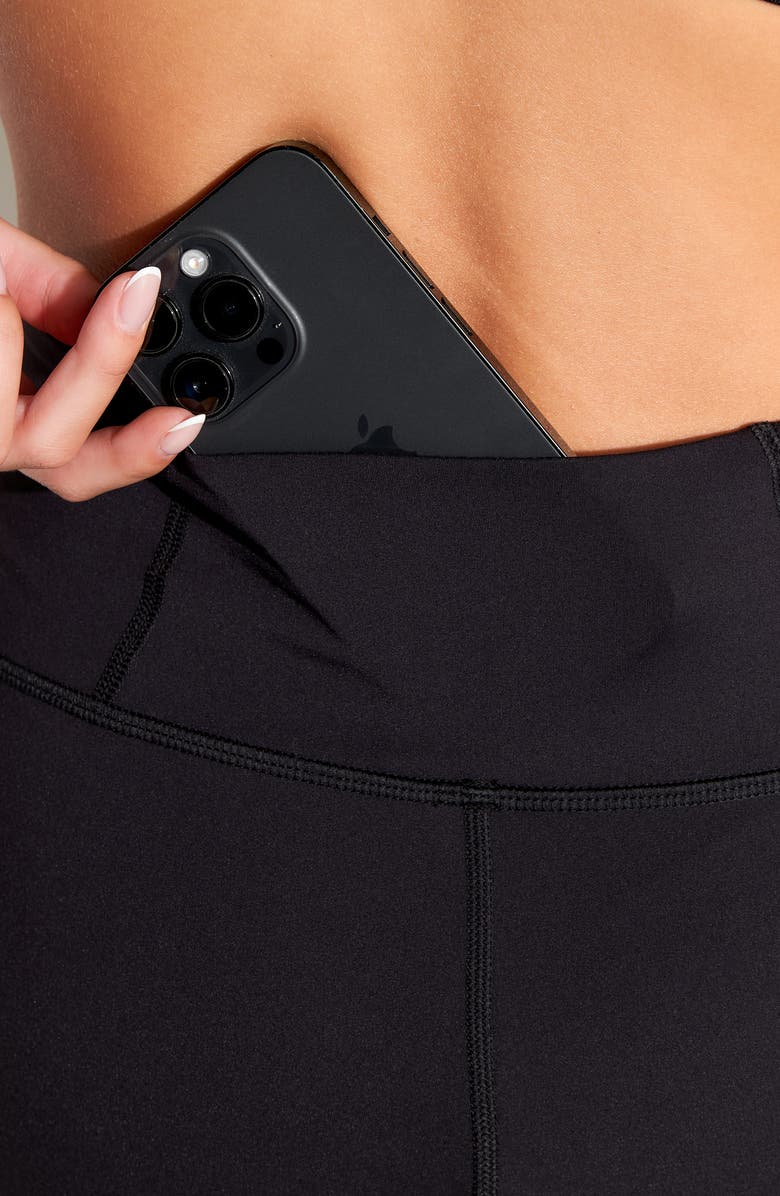 Spiritual Gangster Joplin Pocket Bike Shorts, Alternate, color, Black