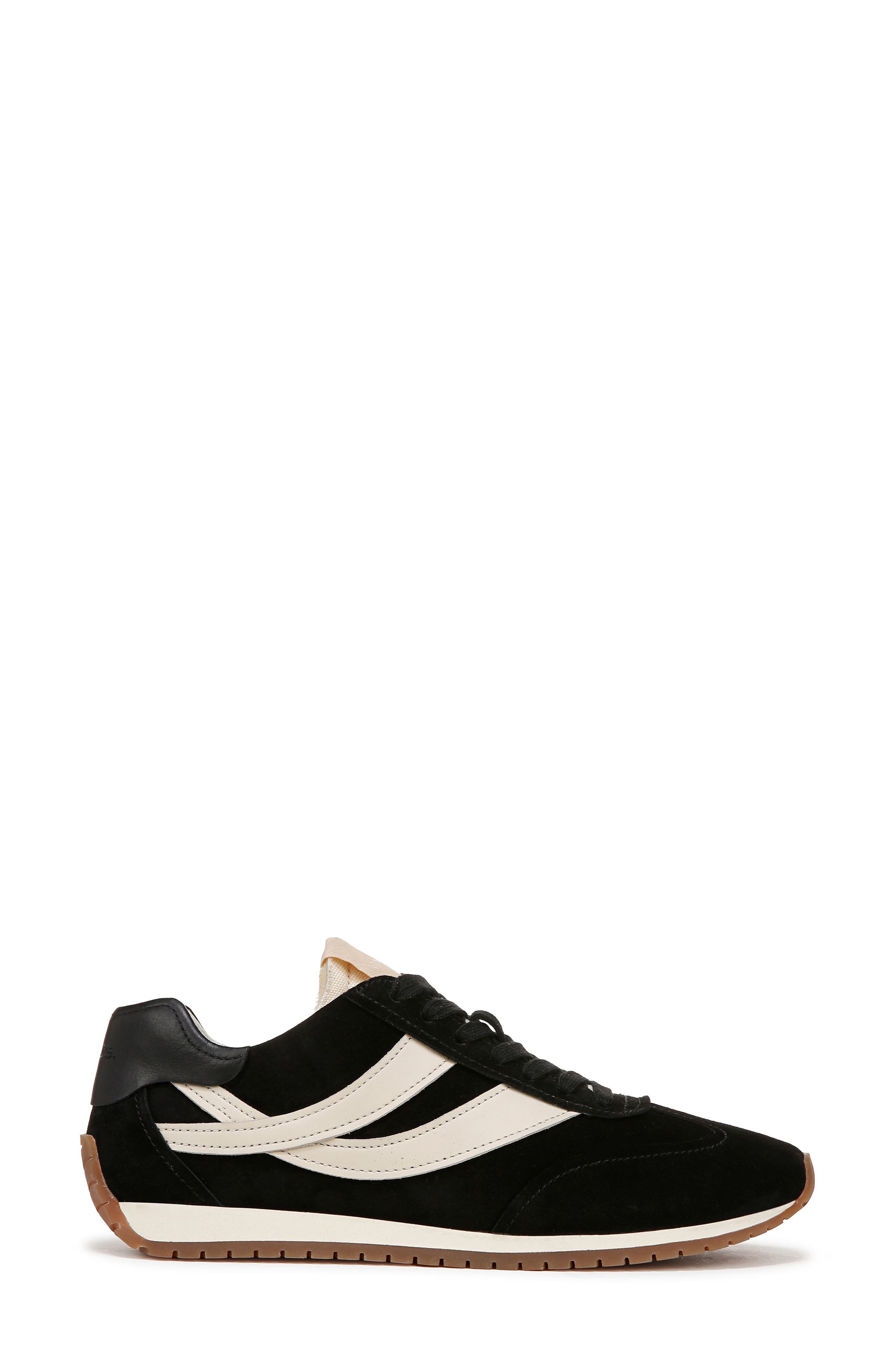 Vince Oasis Runner Sneaker, Alternate, color, Black