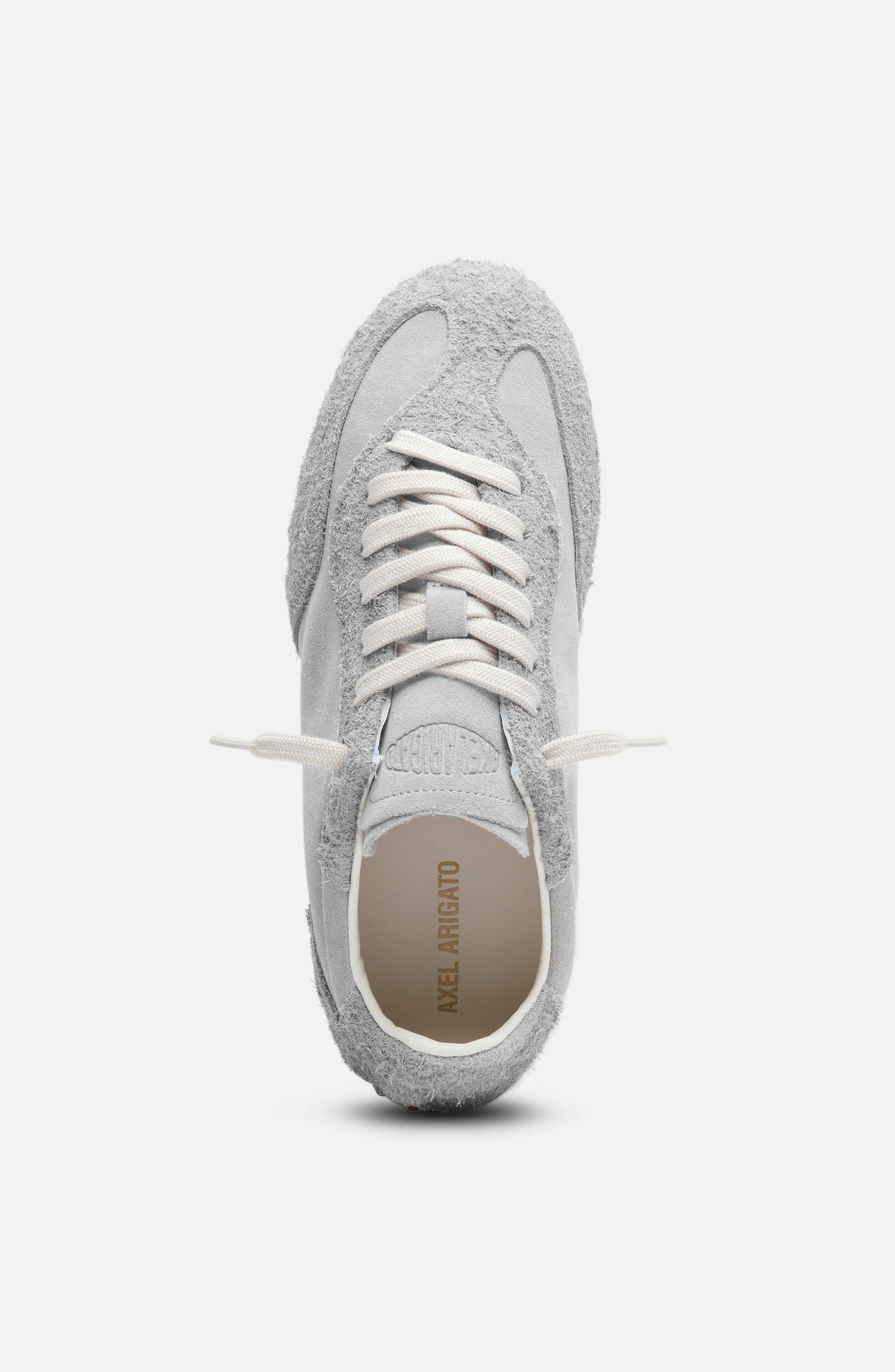 Axel Arigato Daze Suede Runner - Women's, Alternate, color, Grey/Off White