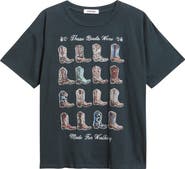Daydreamer Boots for Walking Merch Cotton Graphic T-Shirt