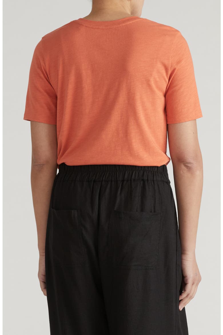 Light as Air V-Rex T-Shirt, Alternate, color, ITALIAN ORANGE