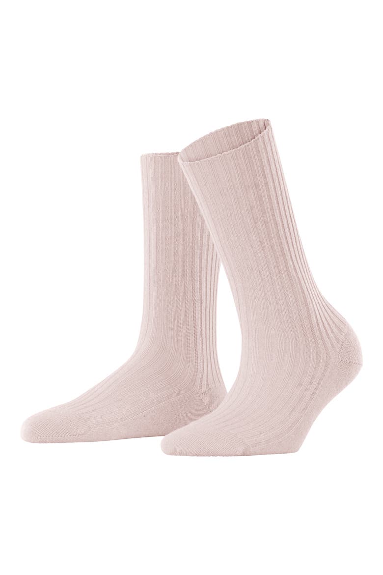 Cosy Wool Blend Boot Socks, Main, color, LIGHT PINK