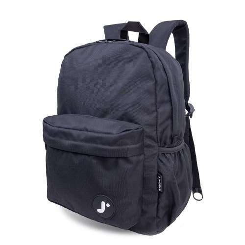 J World Unisex oz 17" Daily Backpack For School And Travel In Black