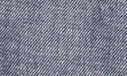Vince Collared Linen-blend Wrap Top In Mid Indigo