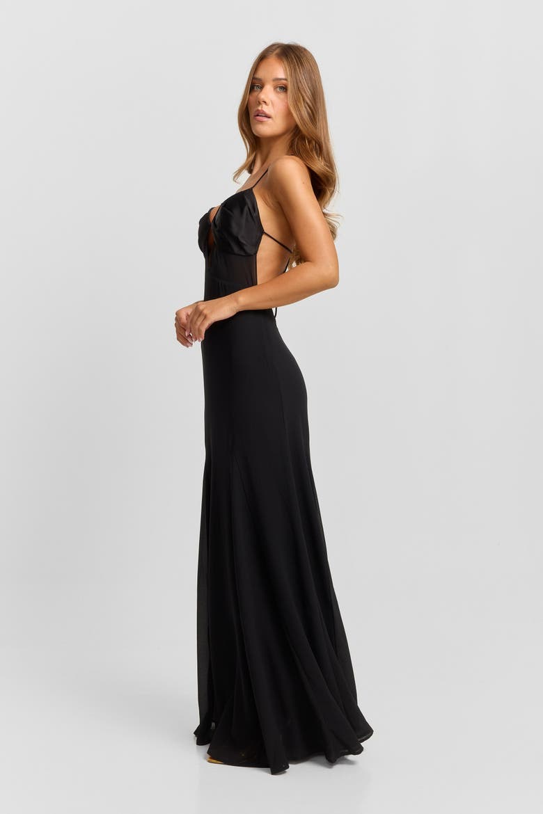 Electra Maxi Dress, Alternate, color, Black