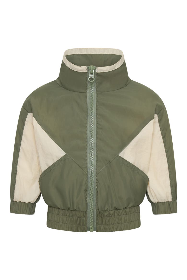 Parachute Windbreaker, Main, color, GREEN MULTI
