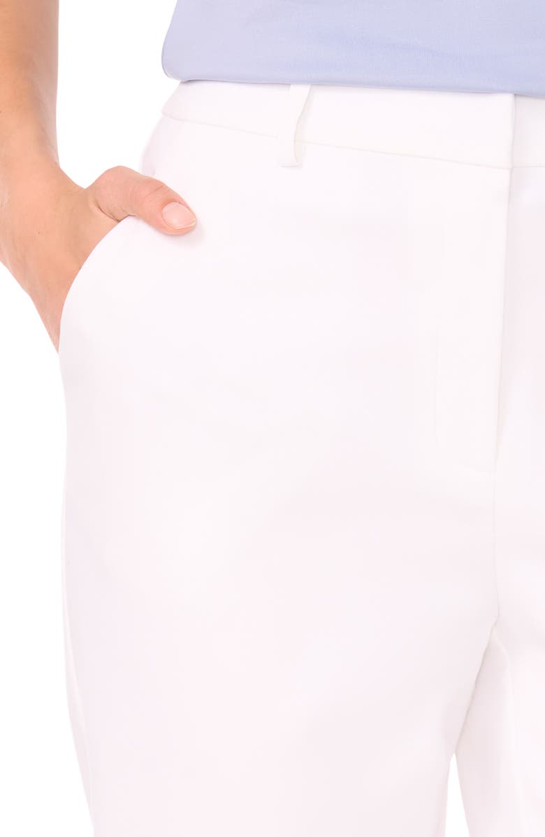 Halogen<sup>®</sup> High Waist Straight Leg Pants, Alternate, color, Bright White