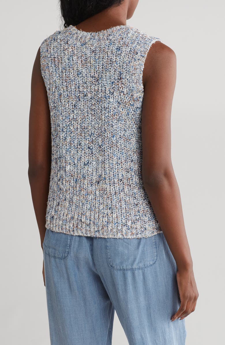 Splendid Elysees Sweater Tank, Alternate, color, Blue Marl