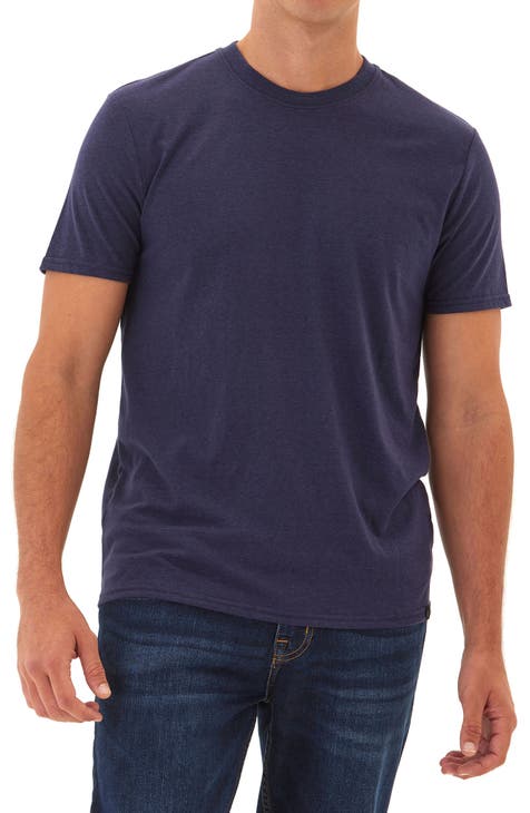 Regular Fit Short Sleeve Shirt - Purple Abstract Swirls