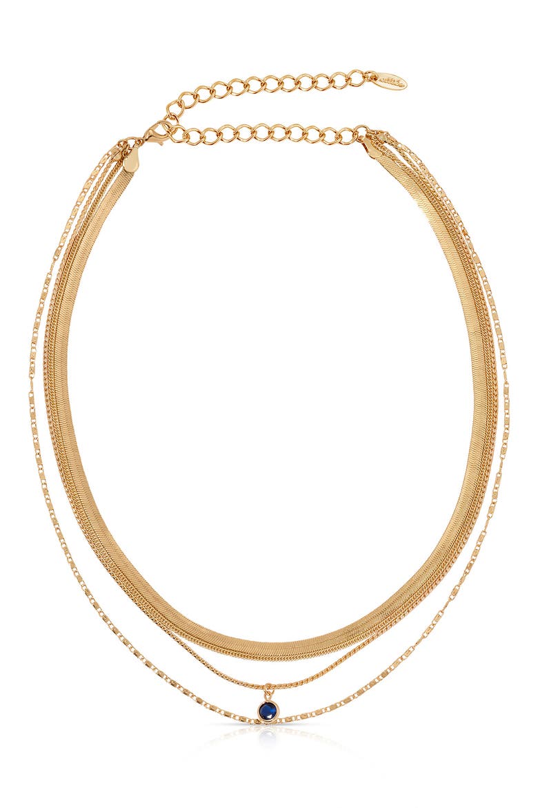 All the Chains Layered Necklace, Alternate, color, GOLD