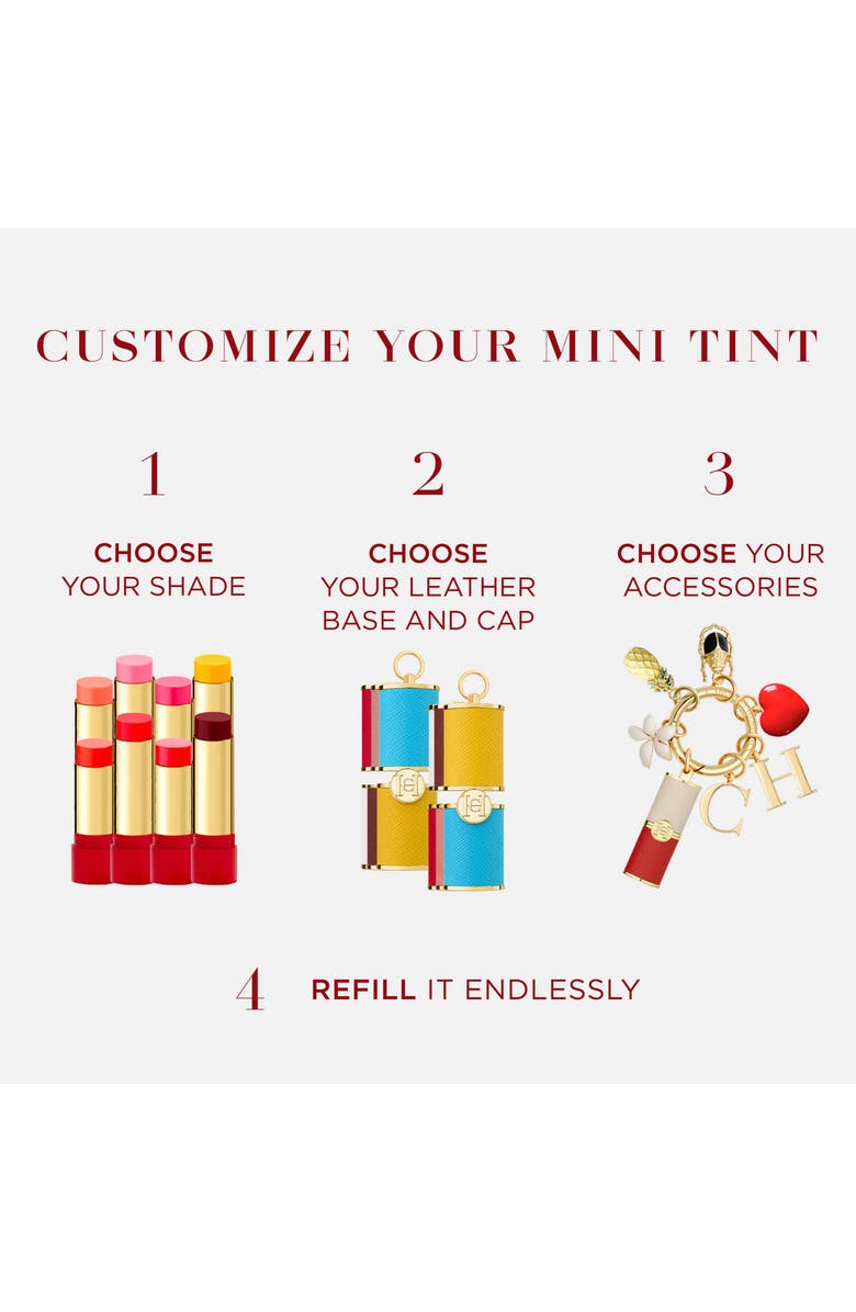 Carolina Herrera Good Girl Mini Tint Case, Alternate, color, Blue / White