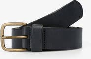 Scalpers Skull Leather Belt