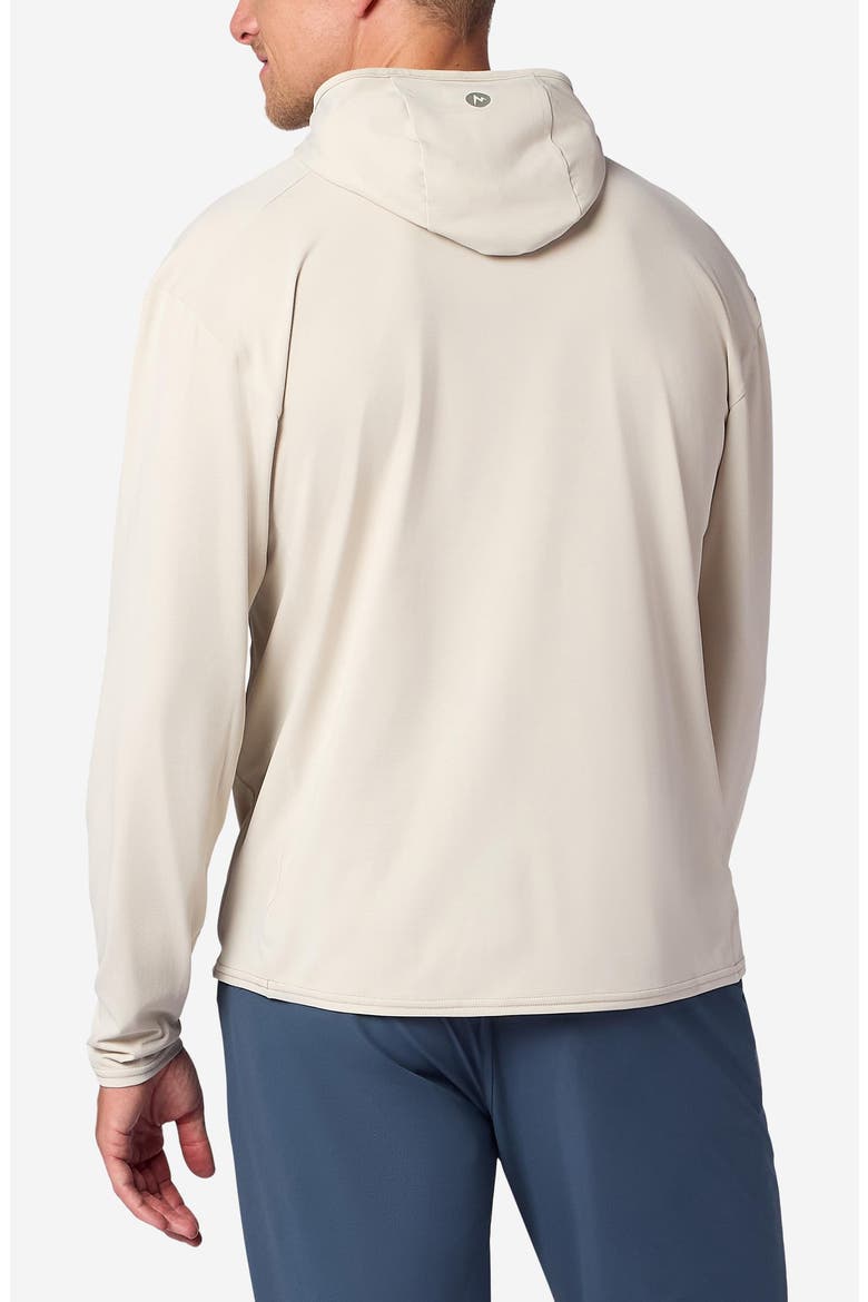 AirExchange SolarShield UPF Hoodie, Alternate, color, BIRCH BARK