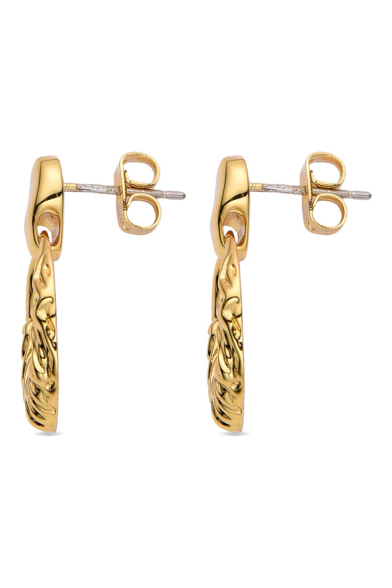 Lyana Drop Earrings, Alternate, color, GOLD