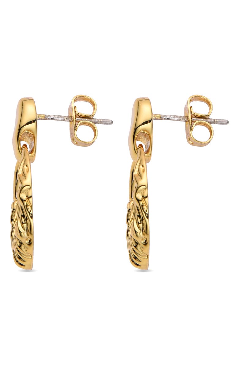 EYE CANDY LOS ANGELES Lyana Drop Earrings, Alternate, color, Gold