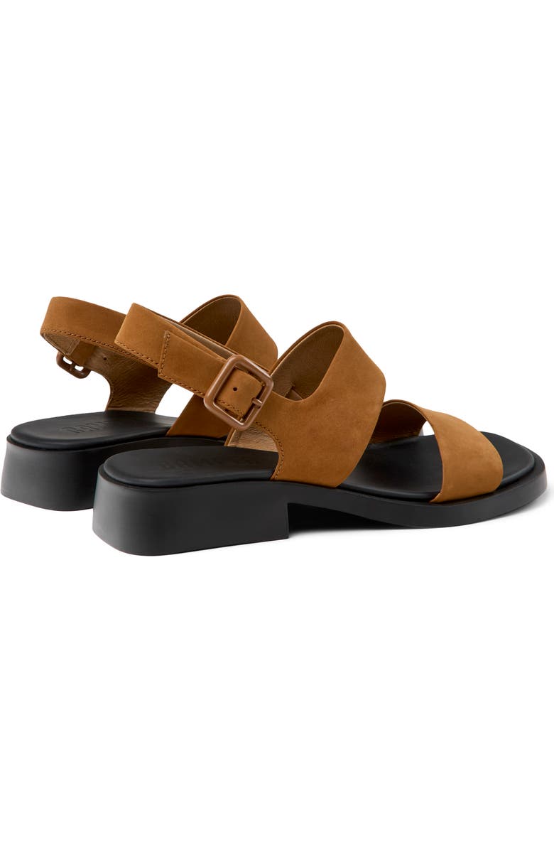 Camper Dana Slingback Sandal, Alternate, color, Medium Brown