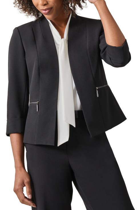 Stretch Crepe Jacket