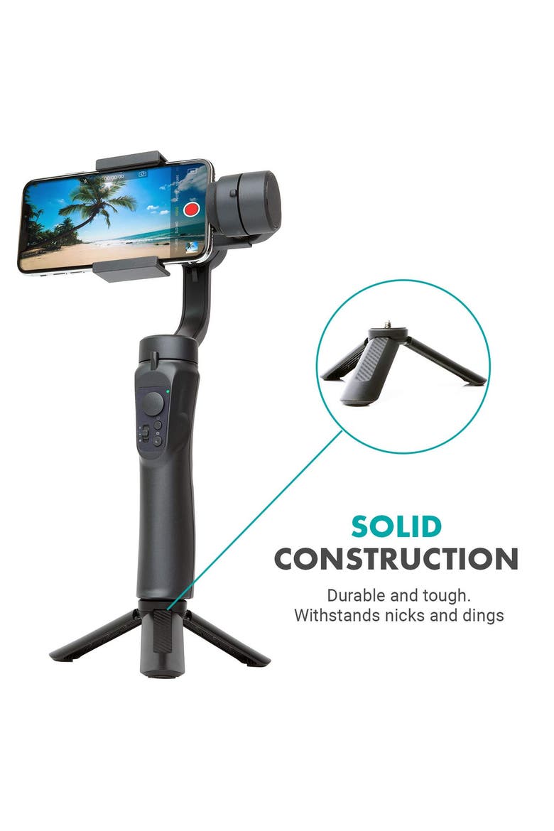TR-1 Compact Mini Tabletop Tripod/Hand Grip, Alternate, color, Black