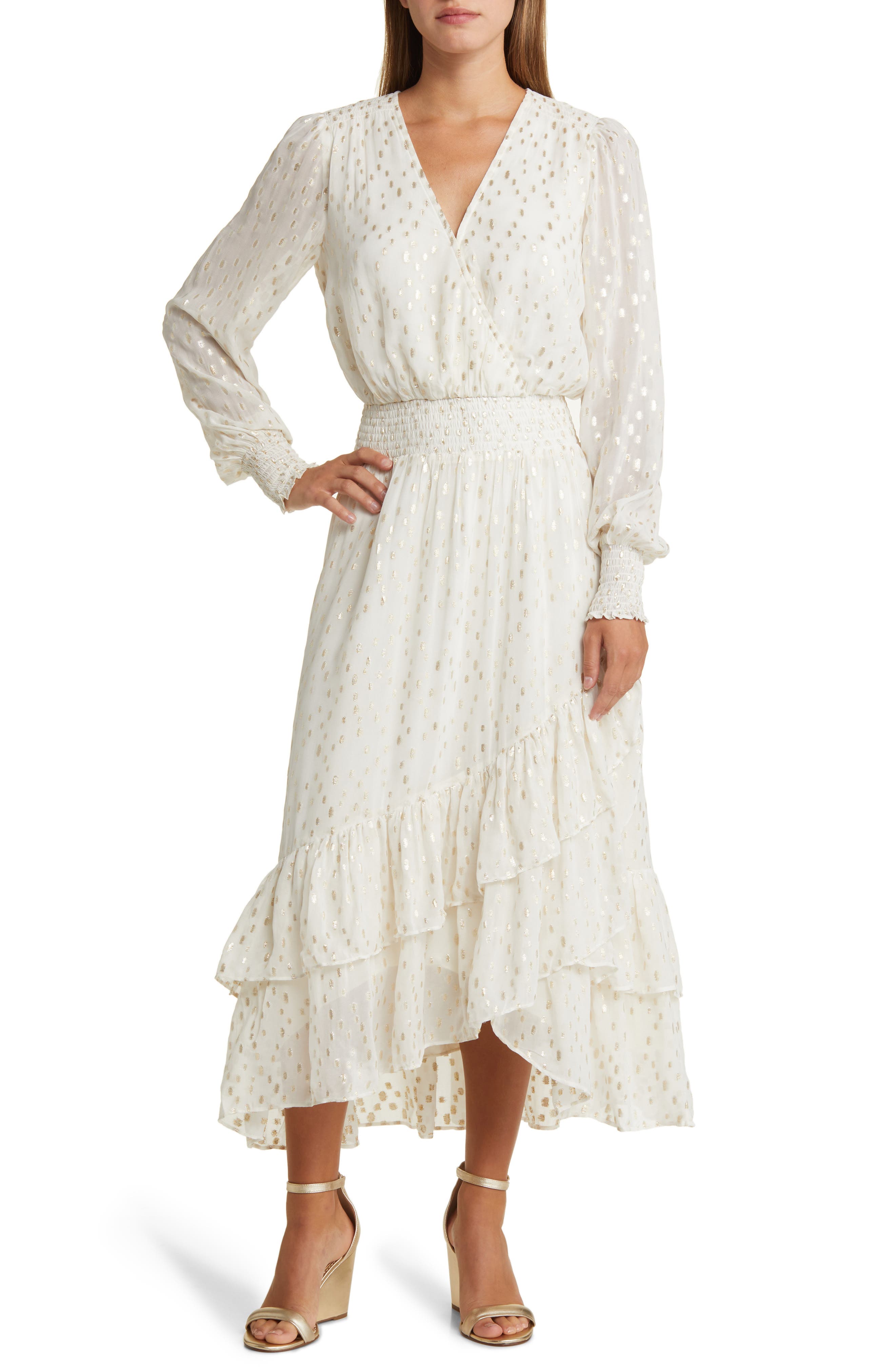 Cristiana Long Sleeve Midi Dress