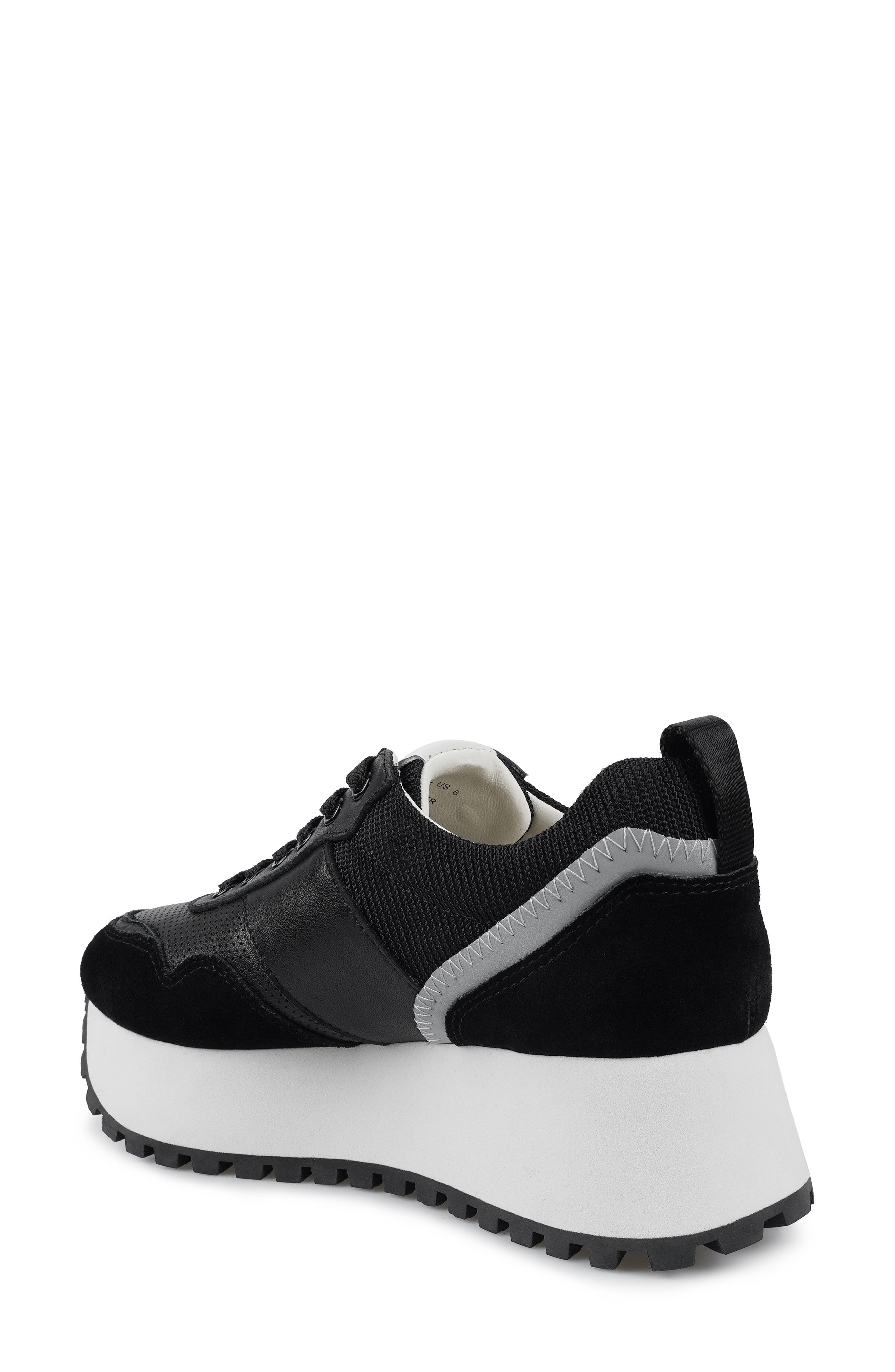 ZIGI Challenge Platform Sneaker, Alternate, color, Black